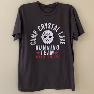 Vintage Friday the 14th Michael Myers Camp Crystal Lake T Shirt